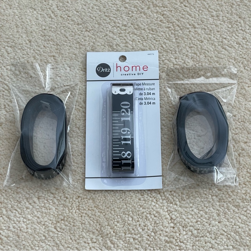 Three Piece 120” Tape Measure
